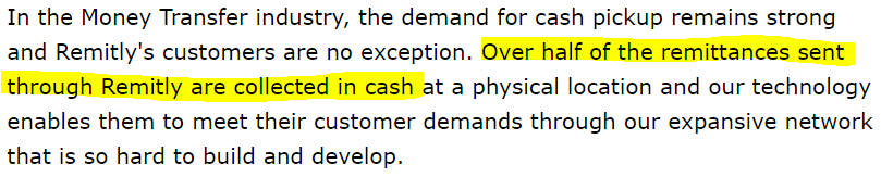 Remitly Ria Quote April 2019